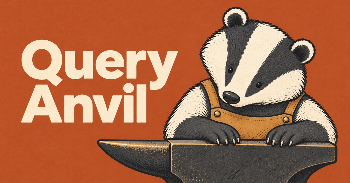 Query Anvil — Browse, query and edit databases on Mac and Windows. PostgreSQL, MySQL, MongoDB,…